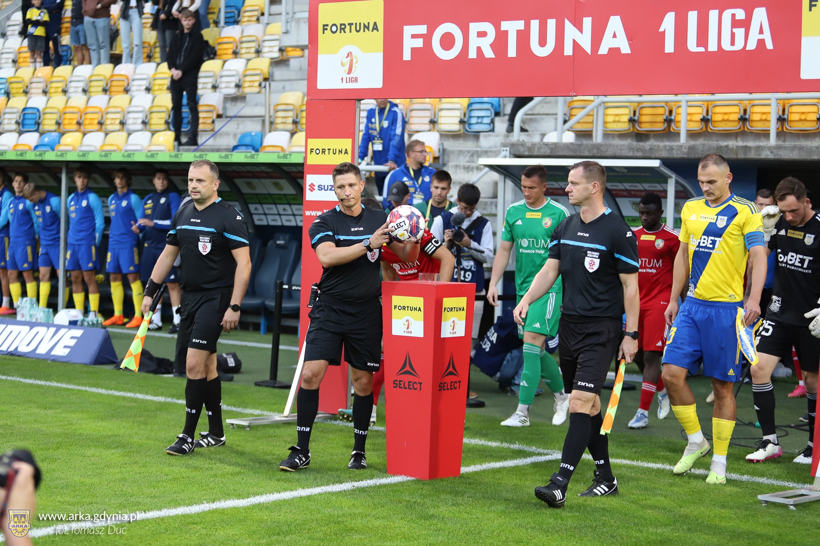 Zdjęcie Arka Gdynia - Miedź Legnica