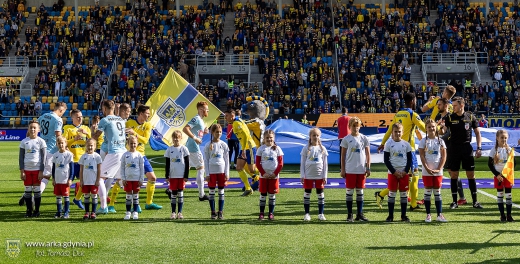 Wspierali Arkę w meczu z Piastem Gliwice