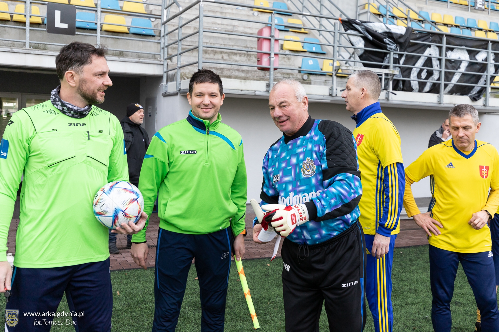 Zdjęcie Noworoczny mecz oldbojów: Arka Gdynia - Bałtyk Gdynia