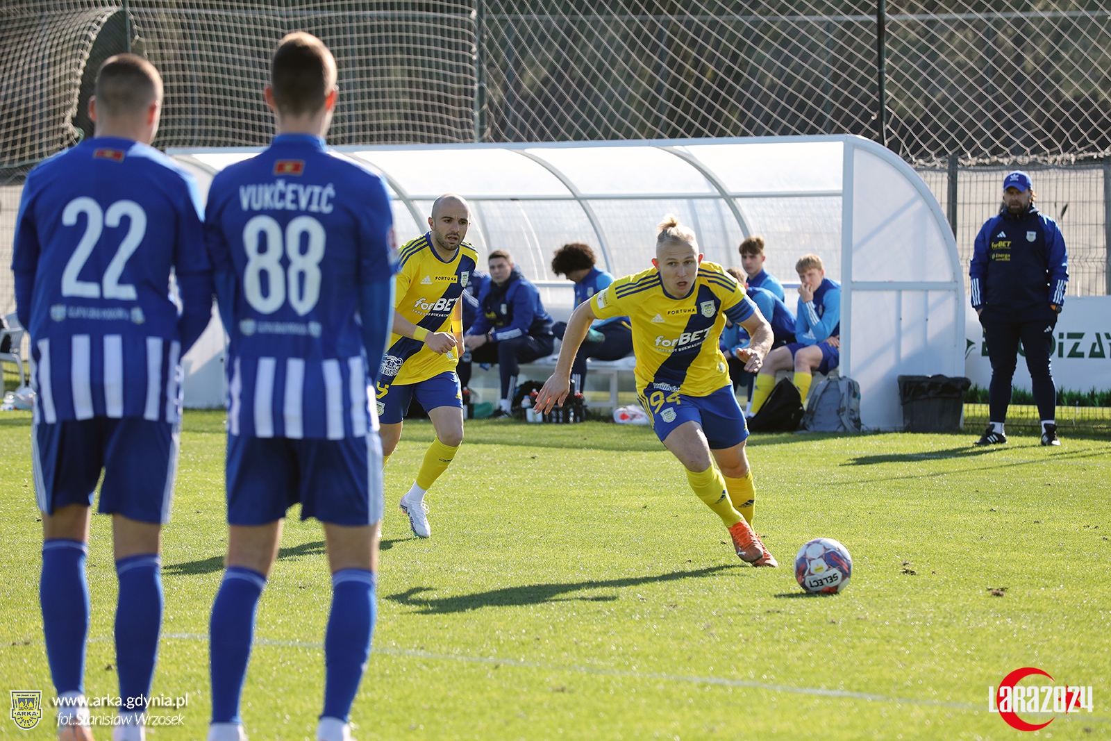 Zdjęcie Sparing: Arka Gdynia - Buducnost Podgorica