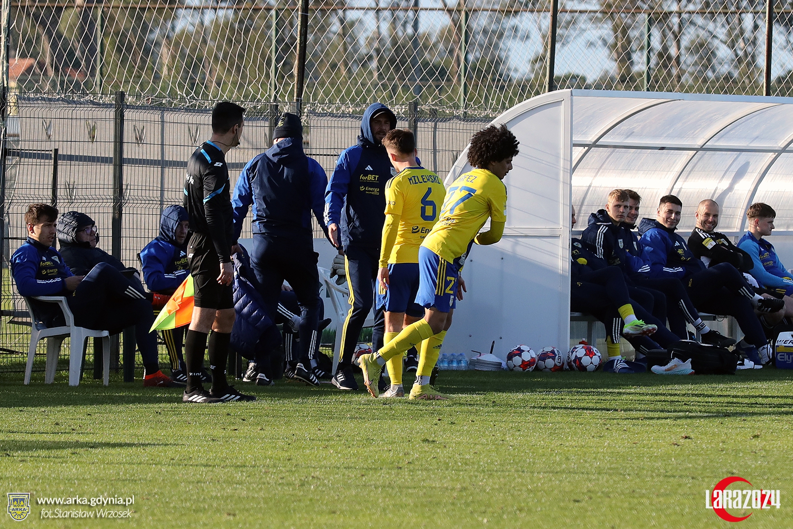 Zdjęcie Sparing: Arka Gdynia - Buducnost Podgorica