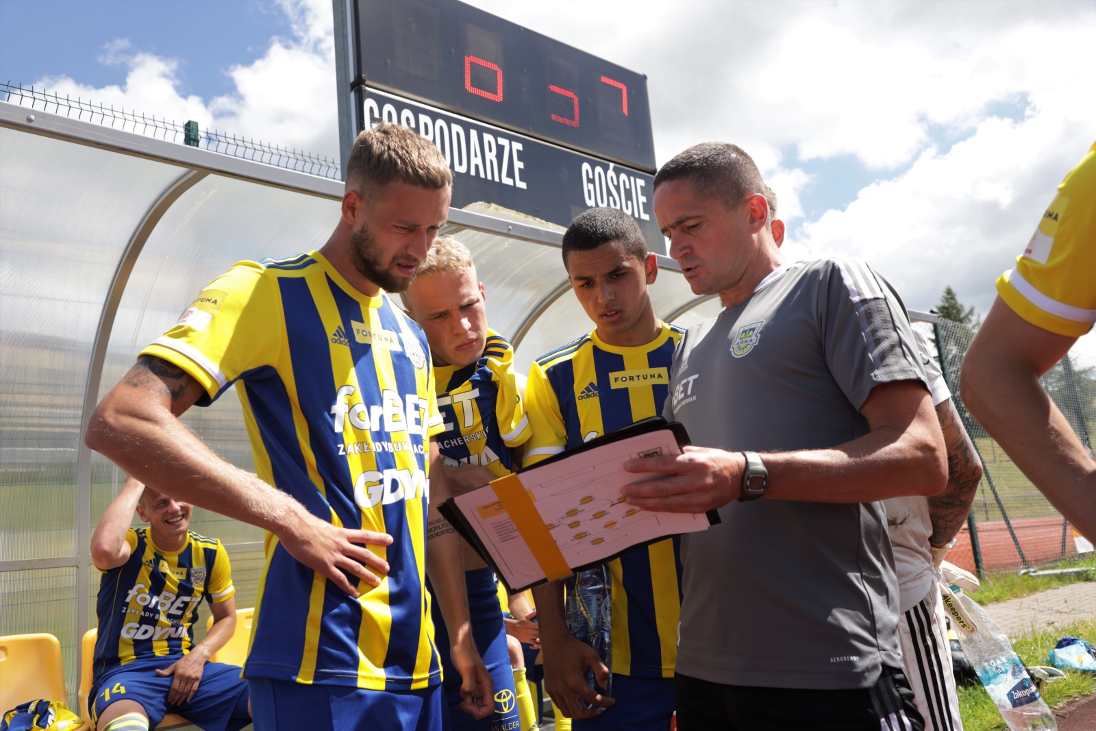 Zdjęcie Sparing nr 4: Arka Gdynia - Stomil Olsztyn