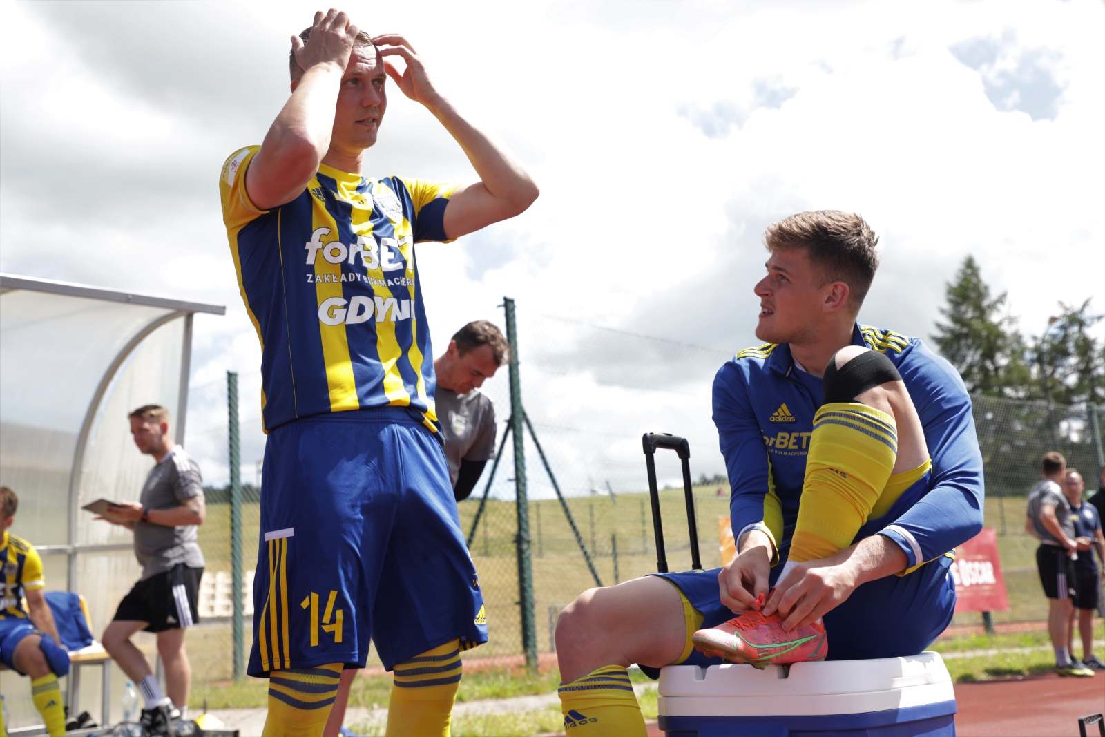 Zdjęcie Sparing nr 4: Arka Gdynia - Stomil Olsztyn