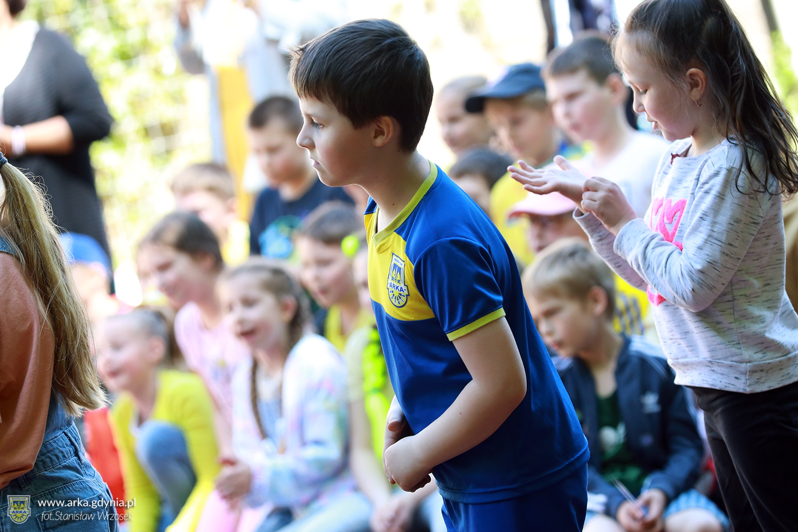 Zdjęcie Wizyta piłkarzy w Szkole Podstawowej nr 26 w Gdyni