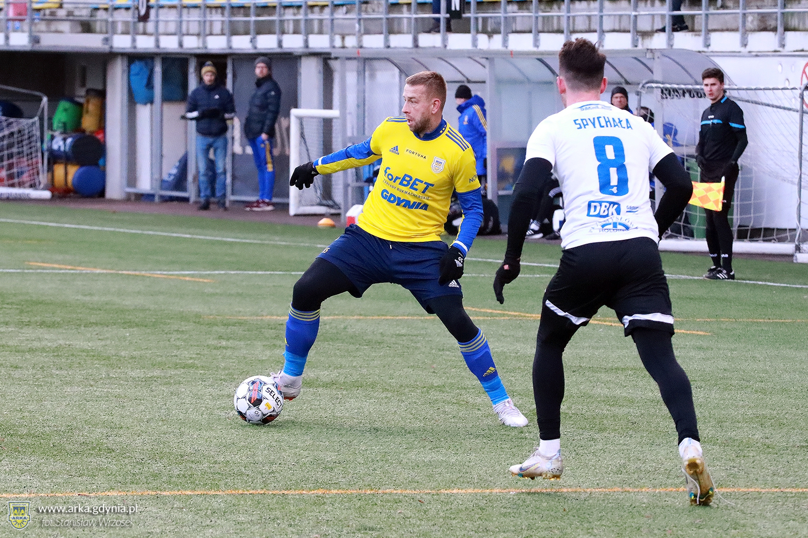 Zdjęcie Sparing: Arka Gdynia - Stomil Olsztyn