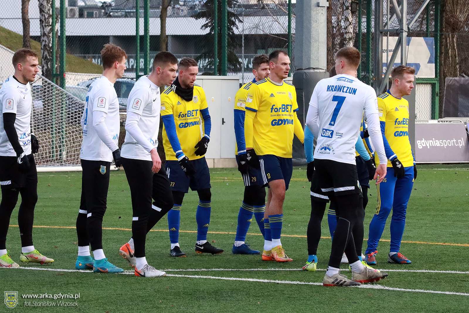 Zdjęcie Sparing: Arka Gdynia - Stomil Olsztyn