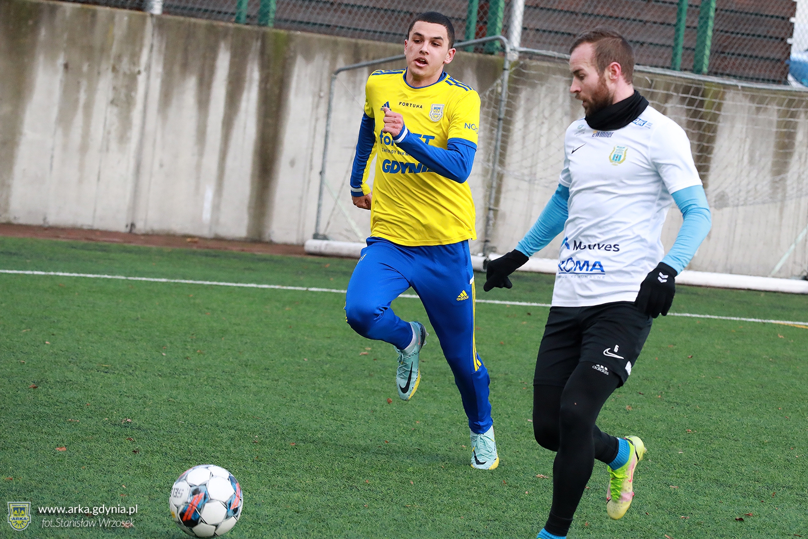 Zdjęcie Sparing: Arka Gdynia - Stomil Olsztyn