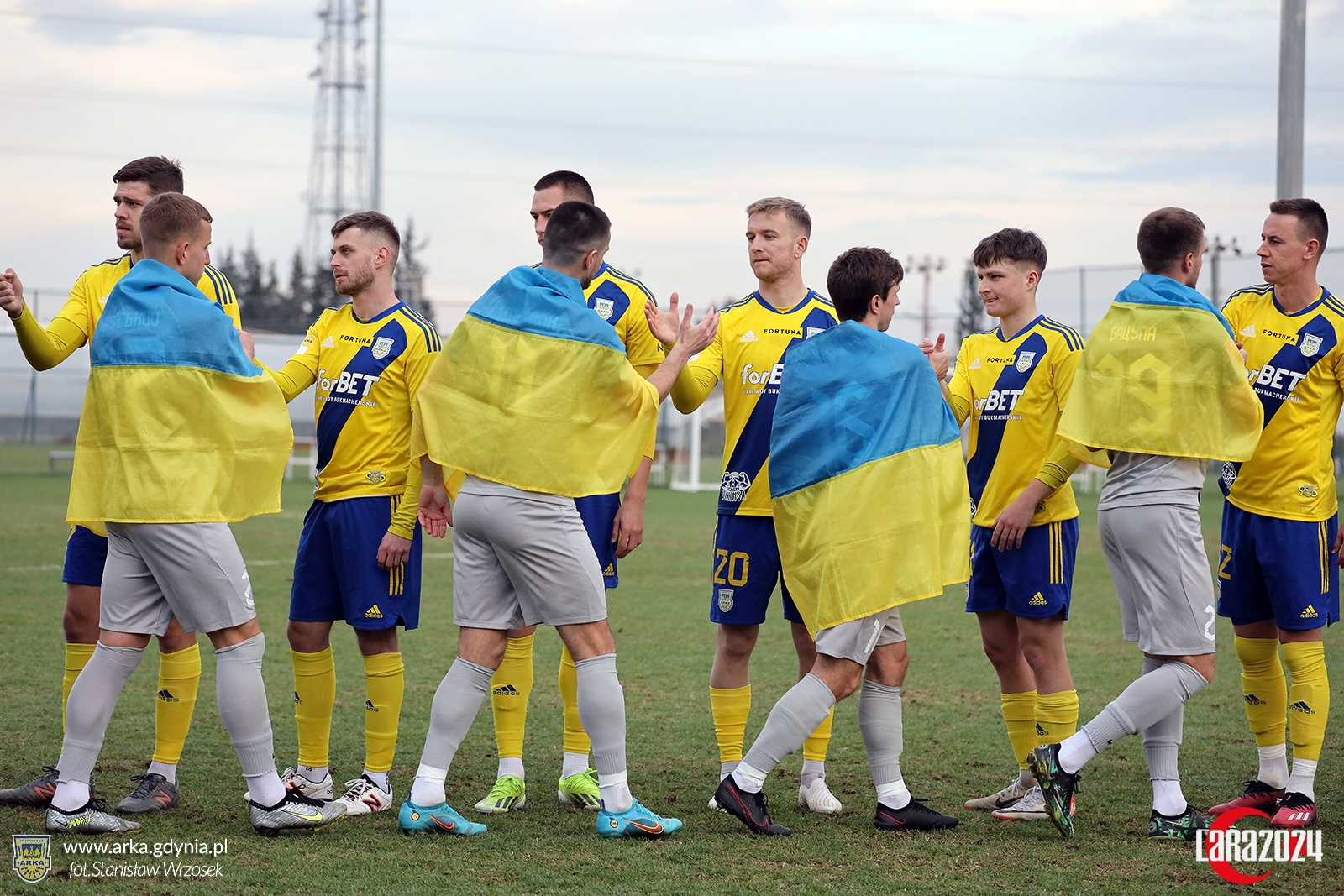Zdjęcie Sparing: Arka Gdynia - Worskła Połtawa