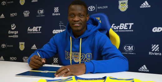 Modou Camara zawodnikiem Arki Gdynia