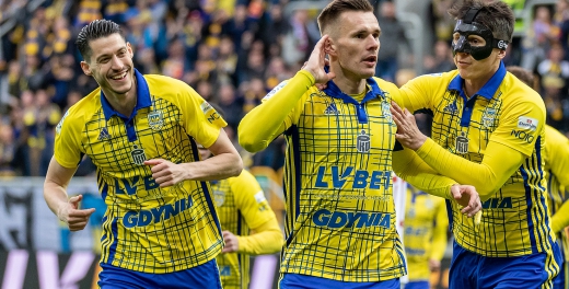 Piłkarze po wygranej z Wisłą Kraków