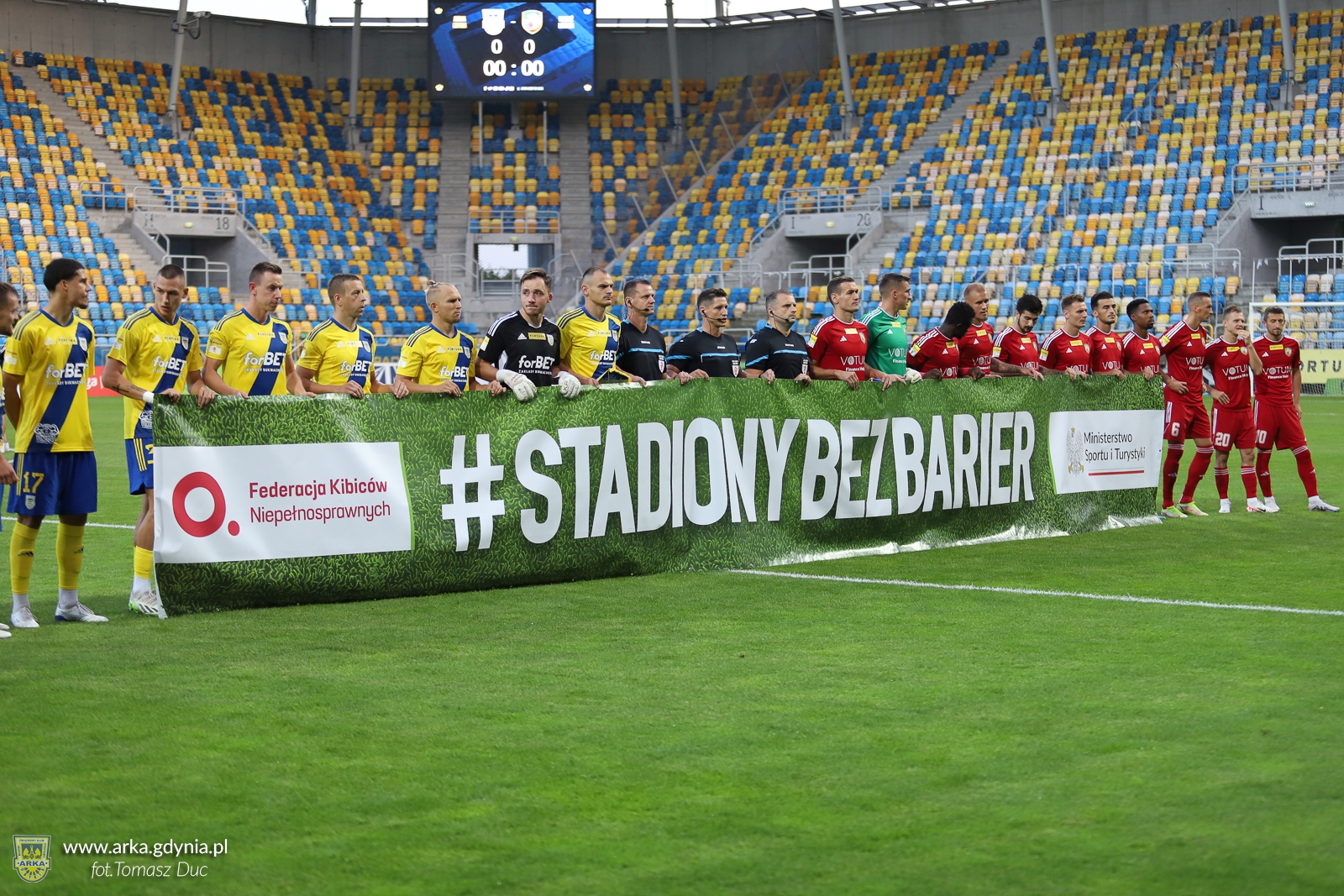 Zdjęcie Arka Gdynia - Miedź Legnica