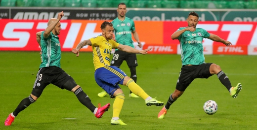 Statystyka meczu Legia Warszawa - Arka Gdynia