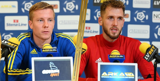 Piłkarze po meczu Arka Gdynia - Górnik Zabrze