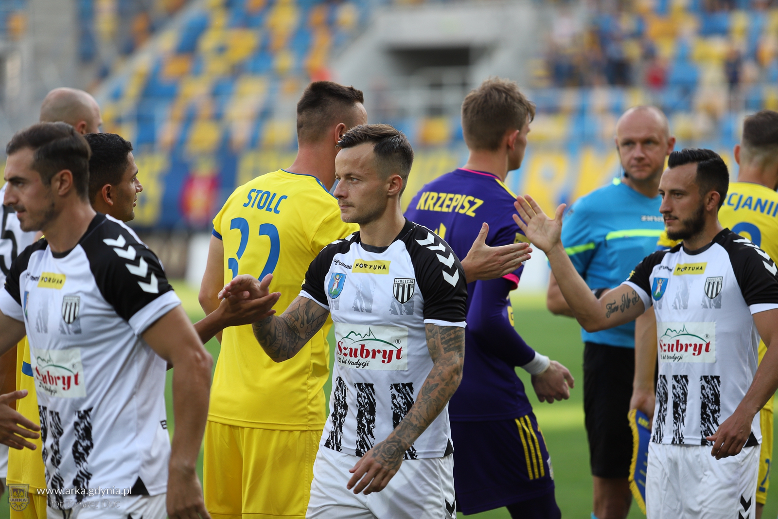 Zdjęcie Arka Gdynia - Sandecja Nowy Sącz