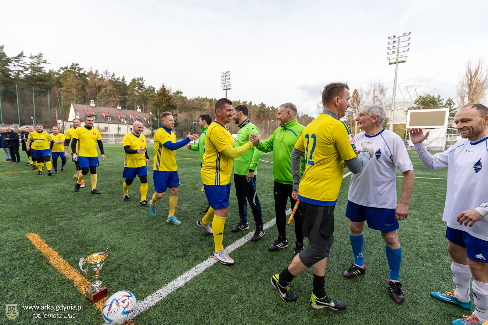 Zdjęcie Noworoczny mecz oldbojów: Arka Gdynia - Bałtyk Gdynia