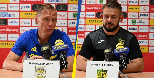 Trenerzy po meczu GKS Jastrzębie - Arka Gdynia