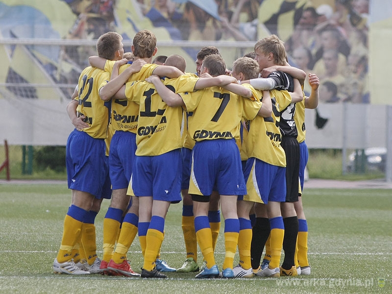 Juniorzy Młodsi Arka Gdynia - Gwarek Zabrze