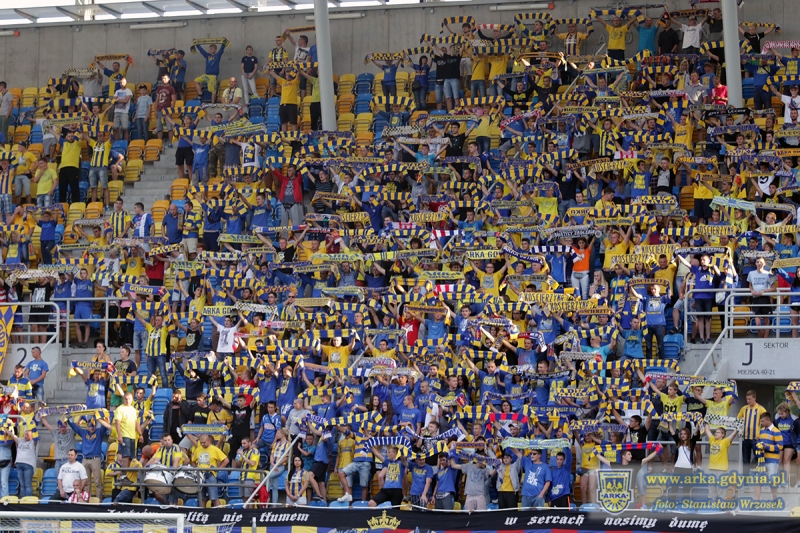 Zdjęcie Arka Gdynia - Wigry Suwałki