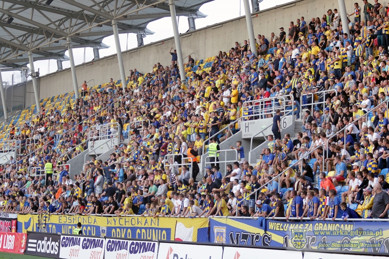 Zdjęcie Arka Gdynia - Wigry Suwałki