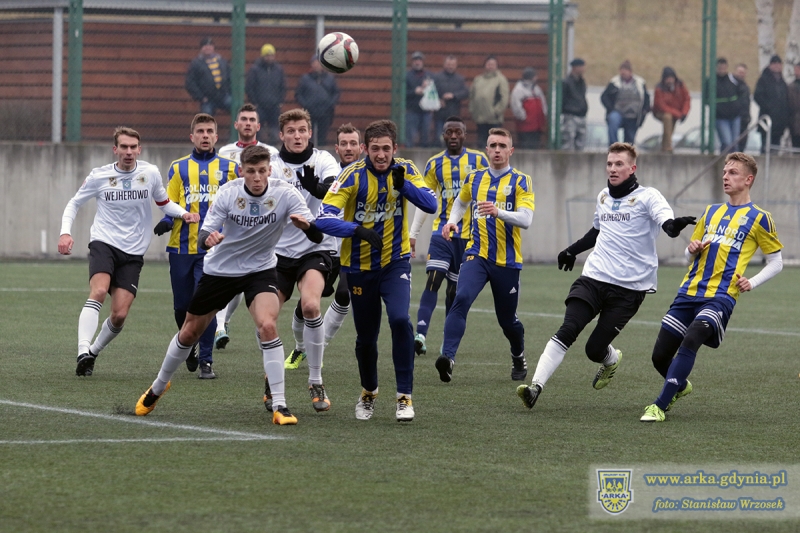 Sparing: Arka Gdynia - Gryf Wejherowo