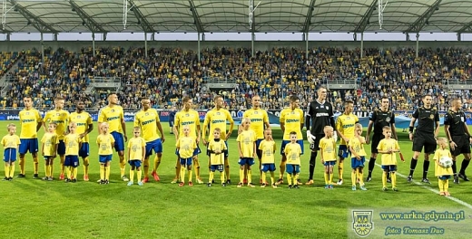 Dziecięca eskorta podczas meczu z Lechem Poznań!