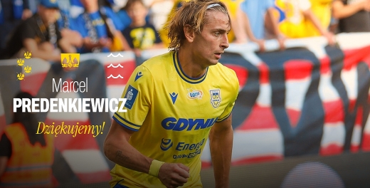 Marcel Predenkiewicz odchodzi z Arki Gdynia