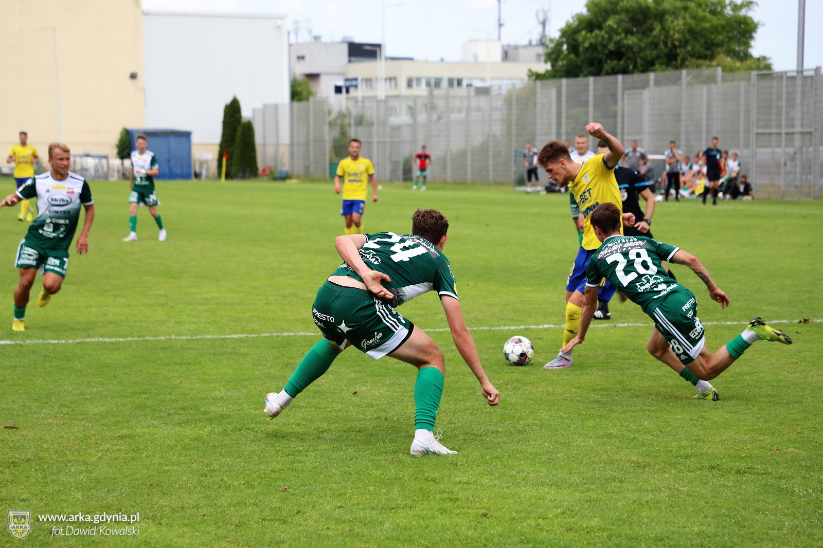 Zdjęcie Sparing nr 1: Arka Gdynia - Chojniczanka Chojnice
