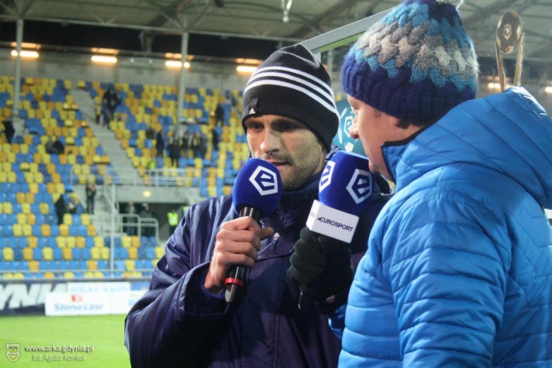 Kulisy meczu Arka-Korona.-image
