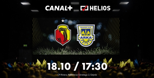 Oglądaj mecz Arki w kinie Helios!