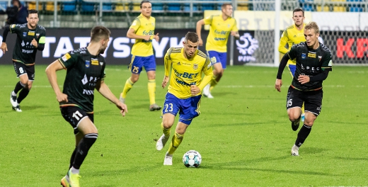 Arka Gdynia - GKS Tychy 0:2. Goście skuteczniejsi