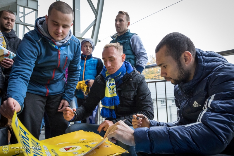 Kulisy meczu Arka - Jagiellonia.-image