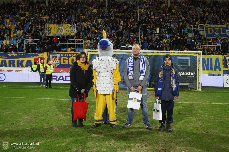 Kulisy meczu Arka-Lech.-image