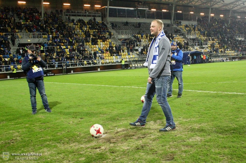 Kulisy meczu Arka-Lech.-image