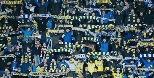 Kulisy meczu Arka-Lech.
