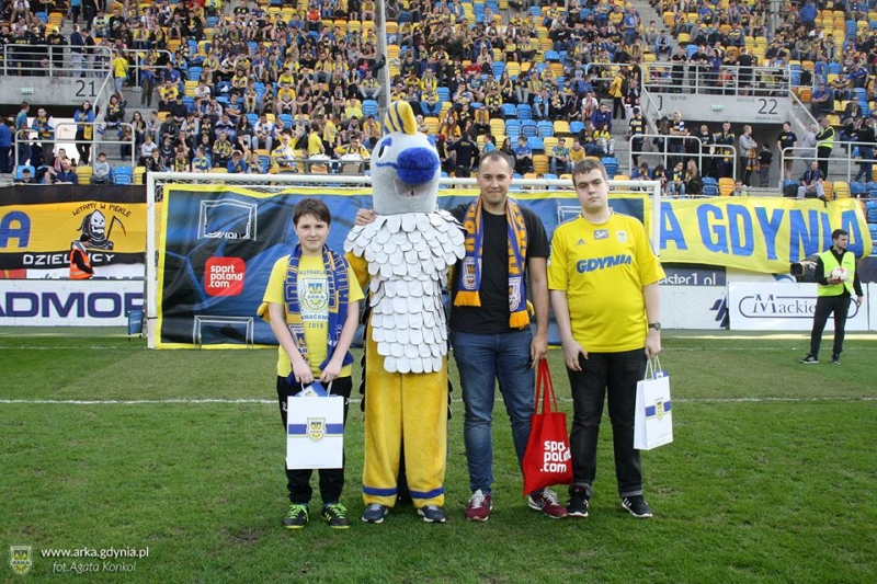 Kulisy meczu Arka-Górnik Łęczna.-image