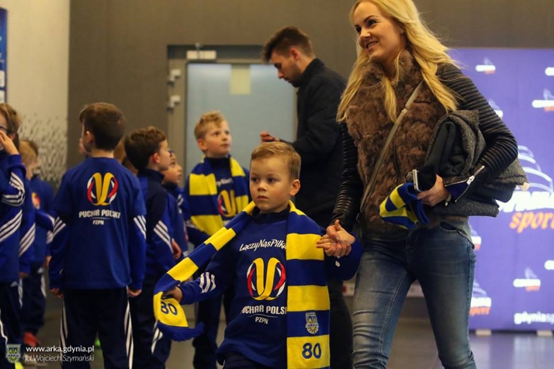 Kulisy meczu Arka - Wigry.-image