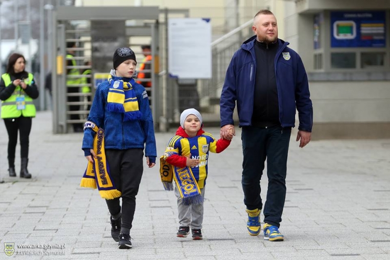Kulisy meczu Arka - Wigry.-image
