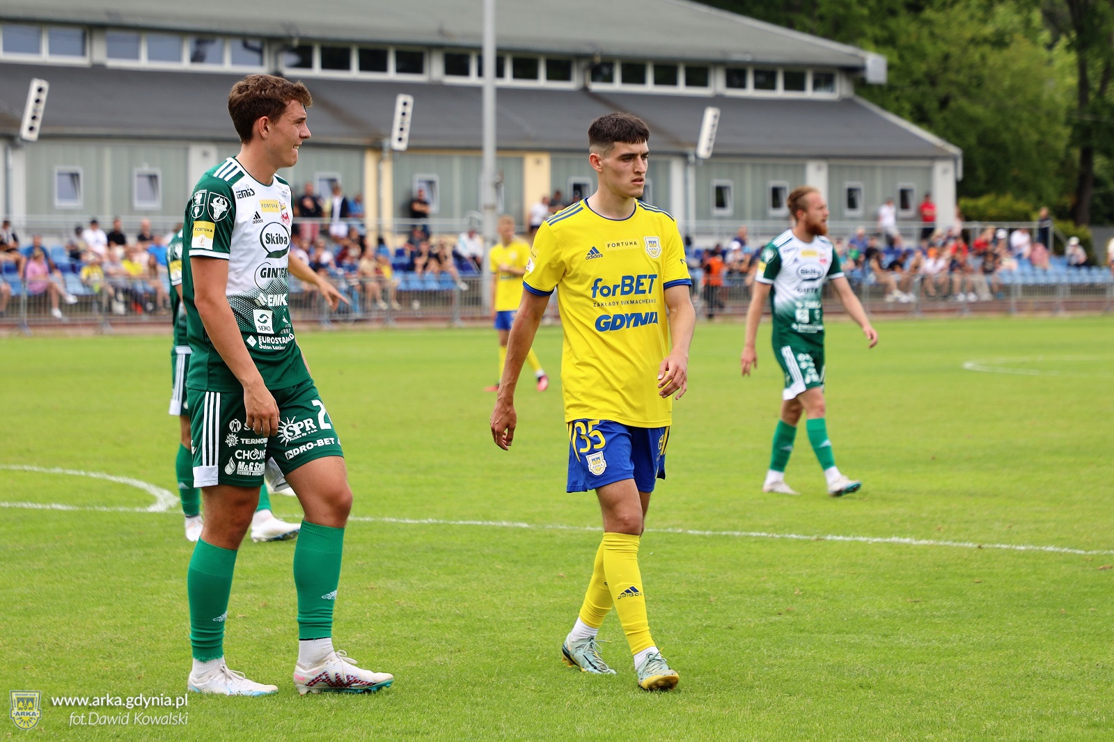 Zdjęcie Sparing nr 1: Arka Gdynia - Chojniczanka Chojnice