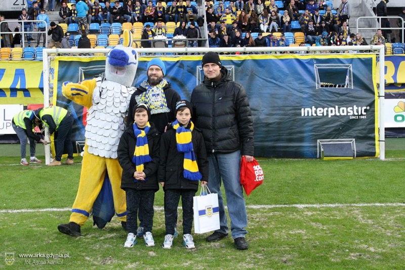 Kulisy meczu Arka - Wisła Płock.-image