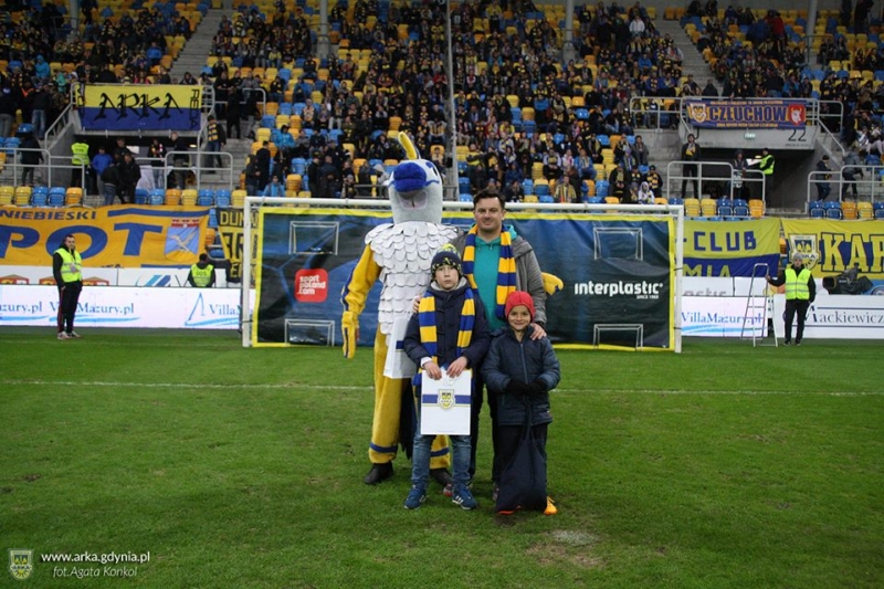 Kulisy meczu Arka-Piast Gliwice.-image
