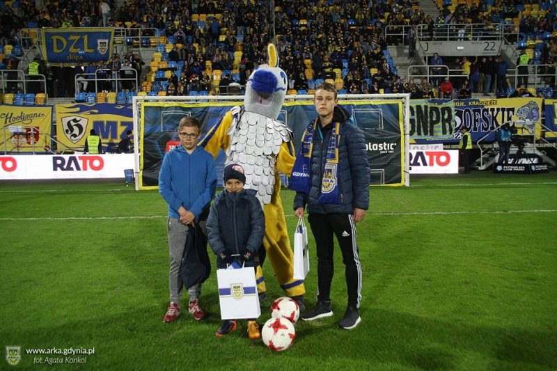 Kulisy meczu Arka-Górnik Łęczna.-image