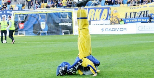 Kulisy meczu Arka - Ruch.