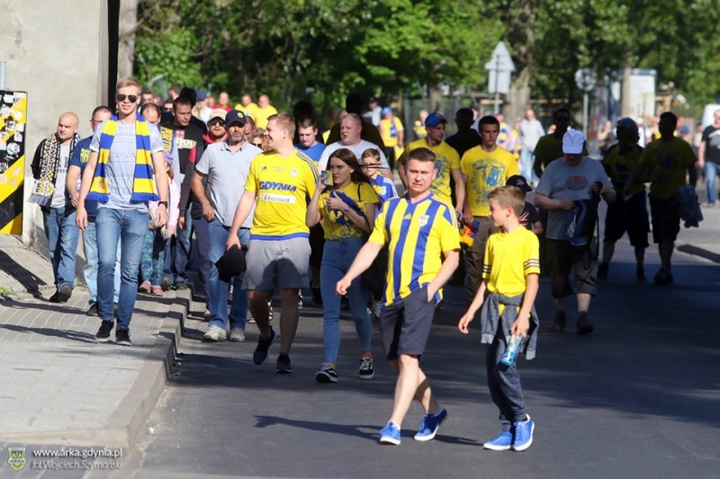 Kulisy meczu Arka - Ruch.-image