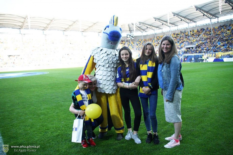 Kulisy meczu Arka - Ruch.-image