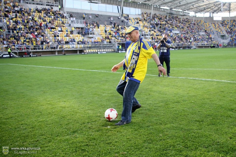 Kulisy meczu Arka - Ruch.-image