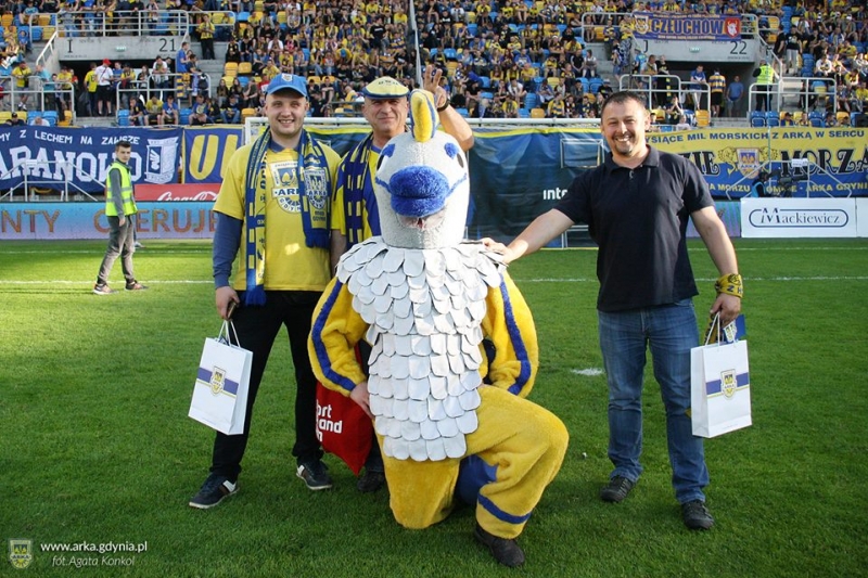 Kulisy meczu Arka - Ruch.-image