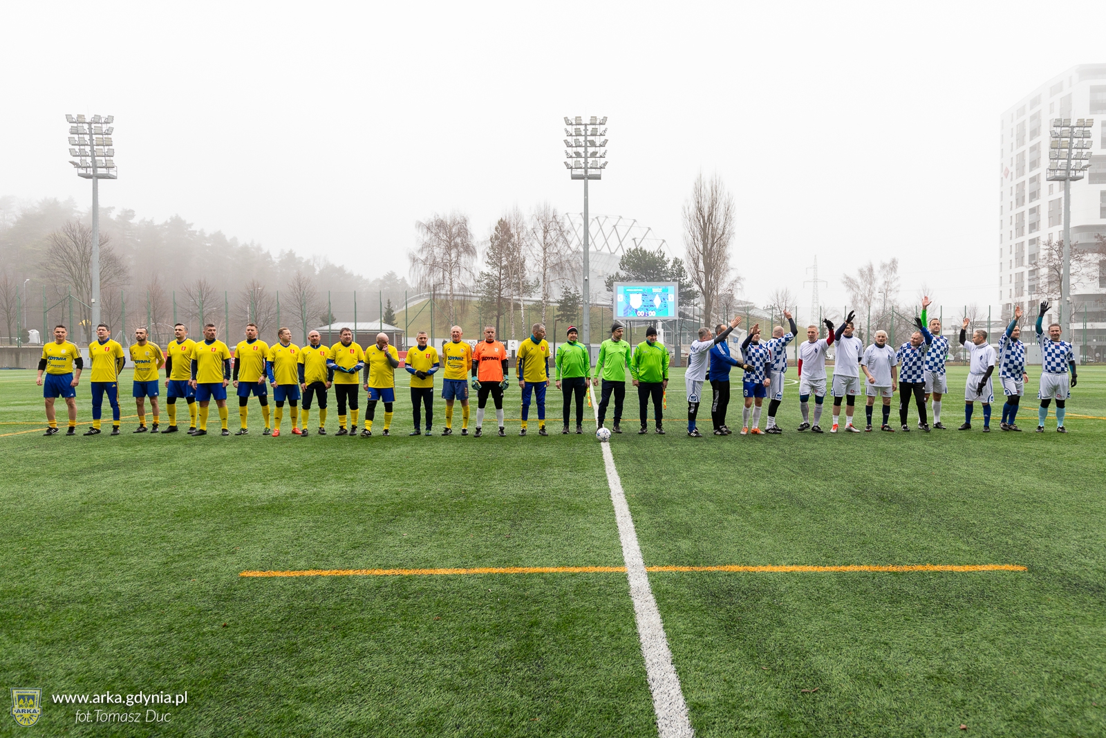 Zdjęcie Noworoczne Derby Oldbojów: Arka Gdynia - Bałtyk Gdynia