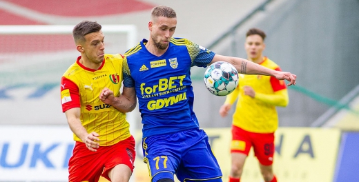 Fortuna 1 liga: Korona Kielce - Arka Gdynia 3:3