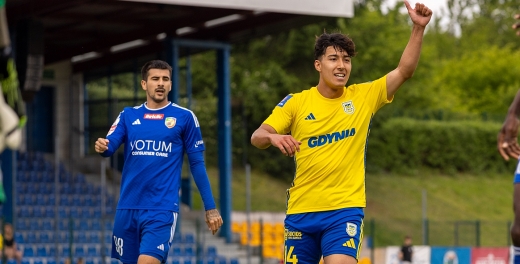 Sparing nr 2: Arka Gdynia  - Miedź Legnica 5:0