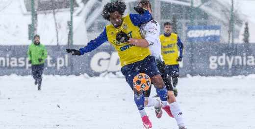 Sparing: Arka Gdynia - Olimpia Elbląg 4:0